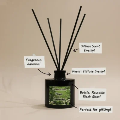 Noor-e- Jasmine - Reed Diffuser