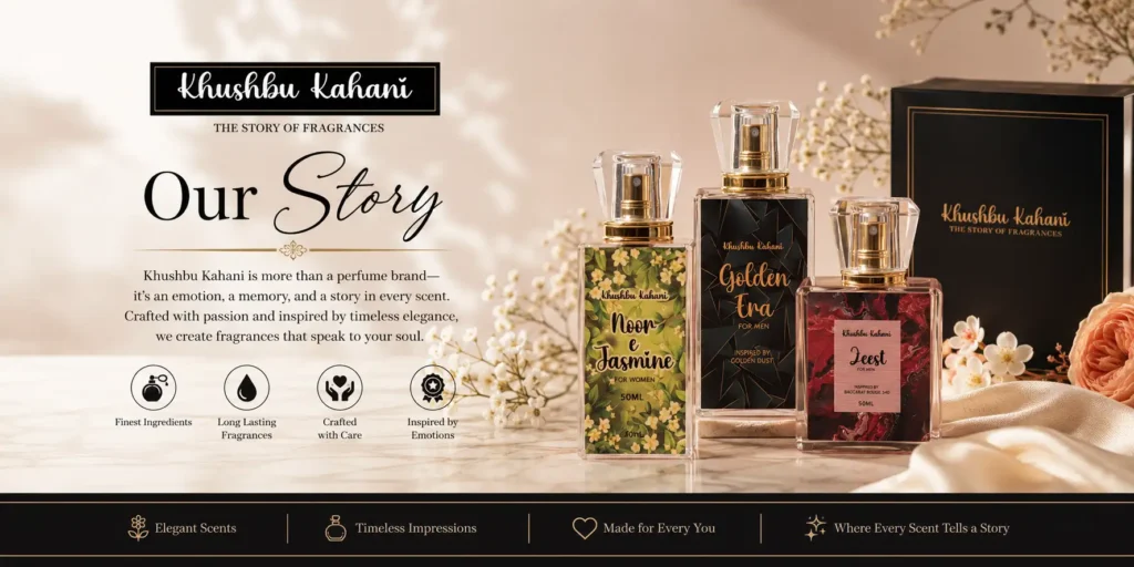 khushbu kahani artisanal perfumes pakistan